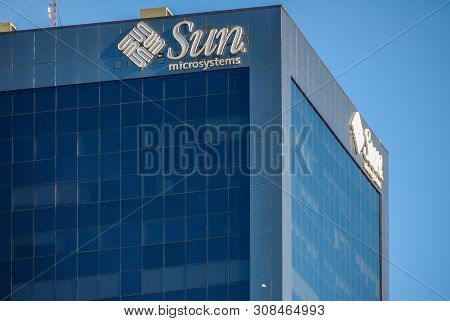 Buenos Aires, Argentina - May 20, 2007: Sun Microsystems Office Building With Logo In Buenos Aires, 