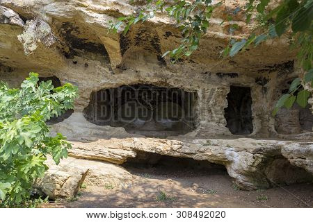 Besikli Magara. Turkish Meaning: Besikli Cave In Samandag, Hatay - Turkey.