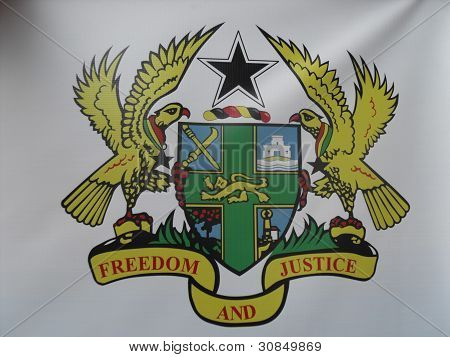 Ghana flag,