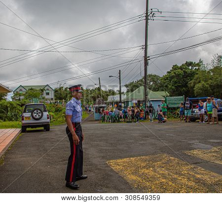 St. Georges, Grenada - December 16, 2016: Grenada Is A Country In The West Indies In The Caribbean S