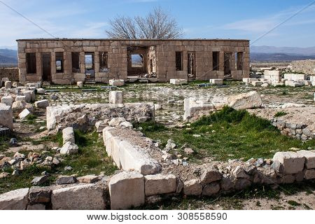 Ruins Of An Old Caravanserai At Pasargadae, Iran