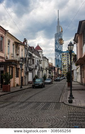 Batumi, Georgia - March 12: View Of Batumi, Georgia On March 12, 2013. Batumi Is A Seaside City With