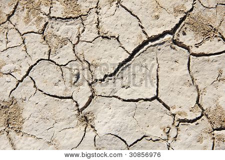 Droge bodem en klimaat.