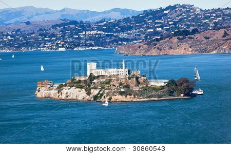 Alcatraz Island sejler både San Francisco California