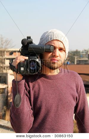 Young Cameraman