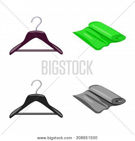 Vector Illustration Of Craft And Handcraft Logo. Collection Of Craft And Industry Stock Vector Illus