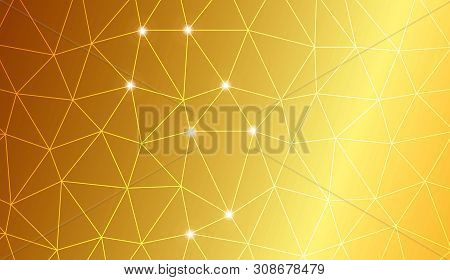 Abstract Mosaic Backdrop With Triangles. Bright Background For Poster, Banner, Flyer. Vector Illustr