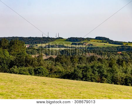 The View Over Towards Billinge Hill Near Wigan