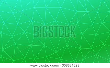 Low Poly Layout. For Your Wallpaper, Advert, Banner, Poster. Vector Illustration. Creative Gradient 