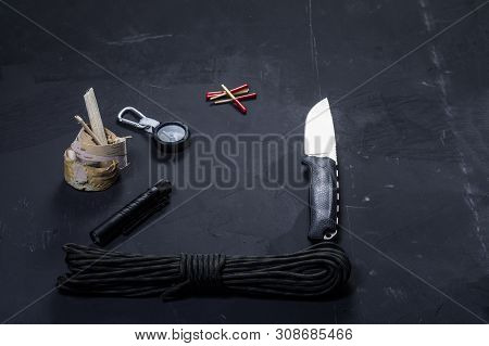 Set For Huntsman And Hunter. Tools For The Tourist And The Tramp.