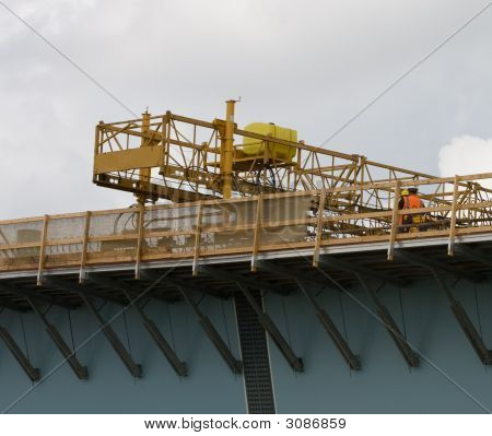 Máquina de nivelamento de concreta
