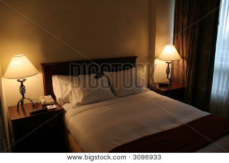 Sparse Hotel Room