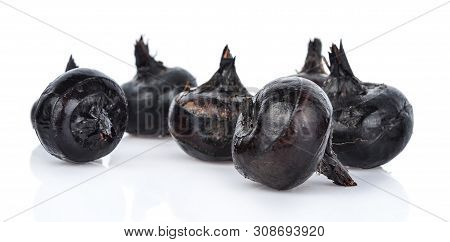 The Waternut Fruit Isolated On White Background
