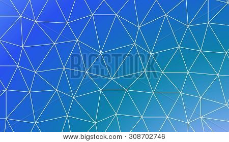 Abstract Mosaic Background With Triangles. Style For Your Business Design. Vector Illustration. Crea