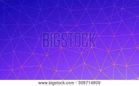Triangular Style. Background For Your Business Project. Advert, Template Screen. Vector Illustration