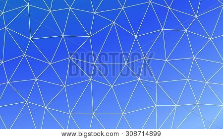 Colorful Illustration In Abstract Triangles Style With Gradient. Modern Pattern For A Brand Book. Ve