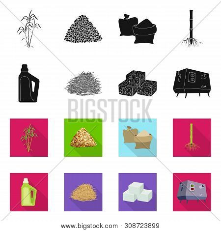 Vector Design Of Farm And Agriculture Icon. Set Of Farm And Technology Vector Icon For Stock.