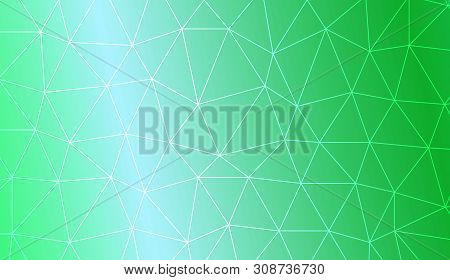 Abstract Illustration With An Elegant Triangles. Template For Your Banner. Vector Illustration. Crea