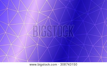 Low Poly Layout. For Your Wallpaper, Advert, Banner, Poster. Vector Illustration. Creative Gradient 