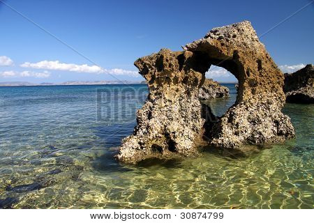 Rocky arch