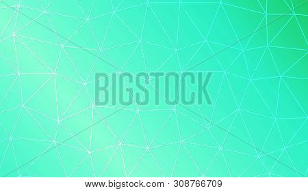 Abstract Illustration With An Elegant Triangles. Template For Your Banner. Vector Illustration. Crea