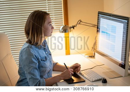 Artist Creative Designer.web Development.work With Color.flane Illustrator Graphic Skill Concept