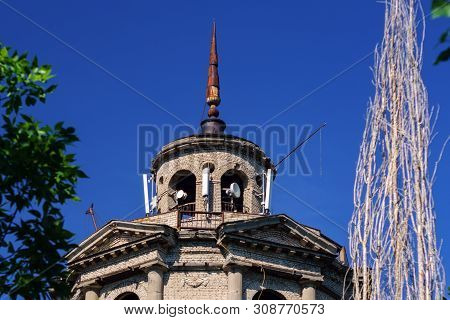 The Old Water Tower Architecture Building The City Of Volzhsky, Volgograd Oblast