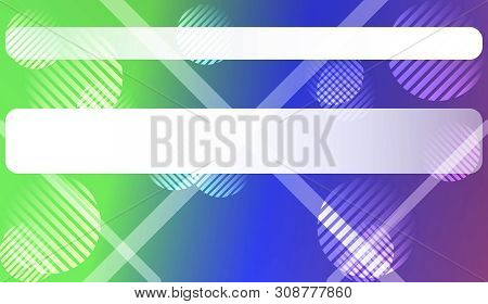Blurred Background, Smooth Gradient Texture Color With Line, Circle. For Bright Website Banner, Invi