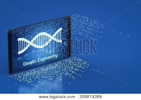 Genetic Engineeering Concept