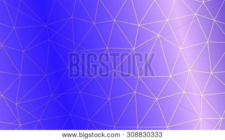 Abstract Mosaic Background With Triangles. Style For Your Business Design. Vector Illustration. Crea