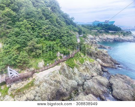Aerial View Of Igidae Park, Busan, South Korea, Asia