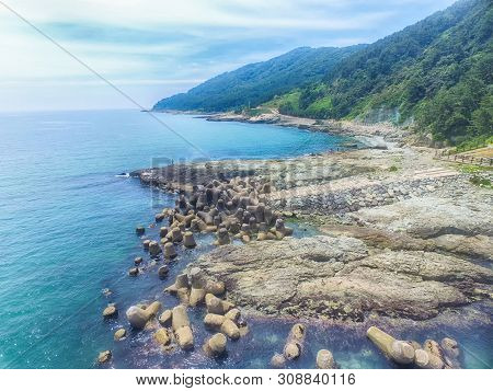 Aerial View Of Igidae Park, Busan, South Korea, Asia