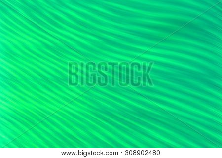 Abstract Green Ripple Illustration Background Made By Filter Effect Graphic Program.