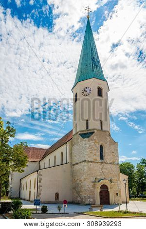 View At The Church Of St.vitus In Laa An Der Thaya, Austria