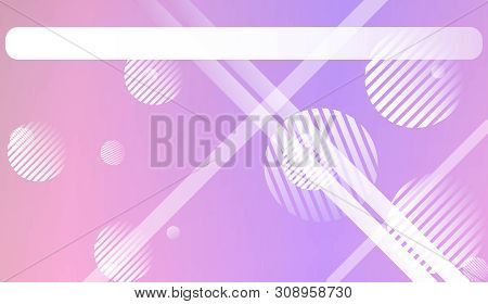Abstract Blurred Gradient Background With Line, Circle. With Light. For Bright Website Banner, Invit