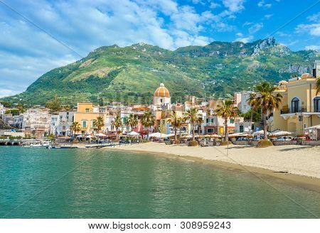 Landscape With Forio Village, Ischia Island, Italy