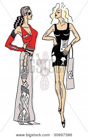 Ragazze alla moda