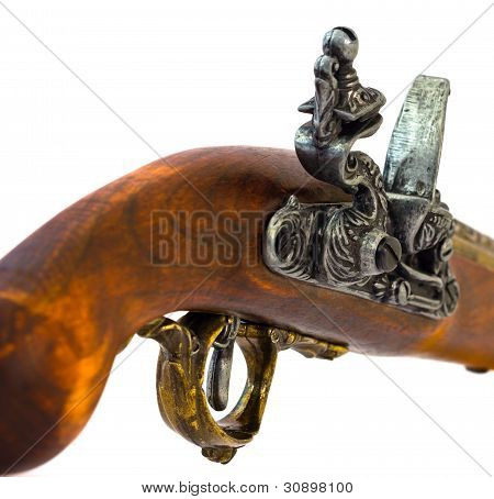 FLINTLOCK pistool Detail