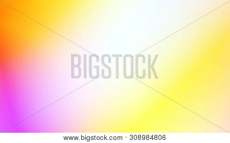 Abstract Background With Smooth Gradient Color. For Bright Website Banner, Invitation Card, Scree Wa