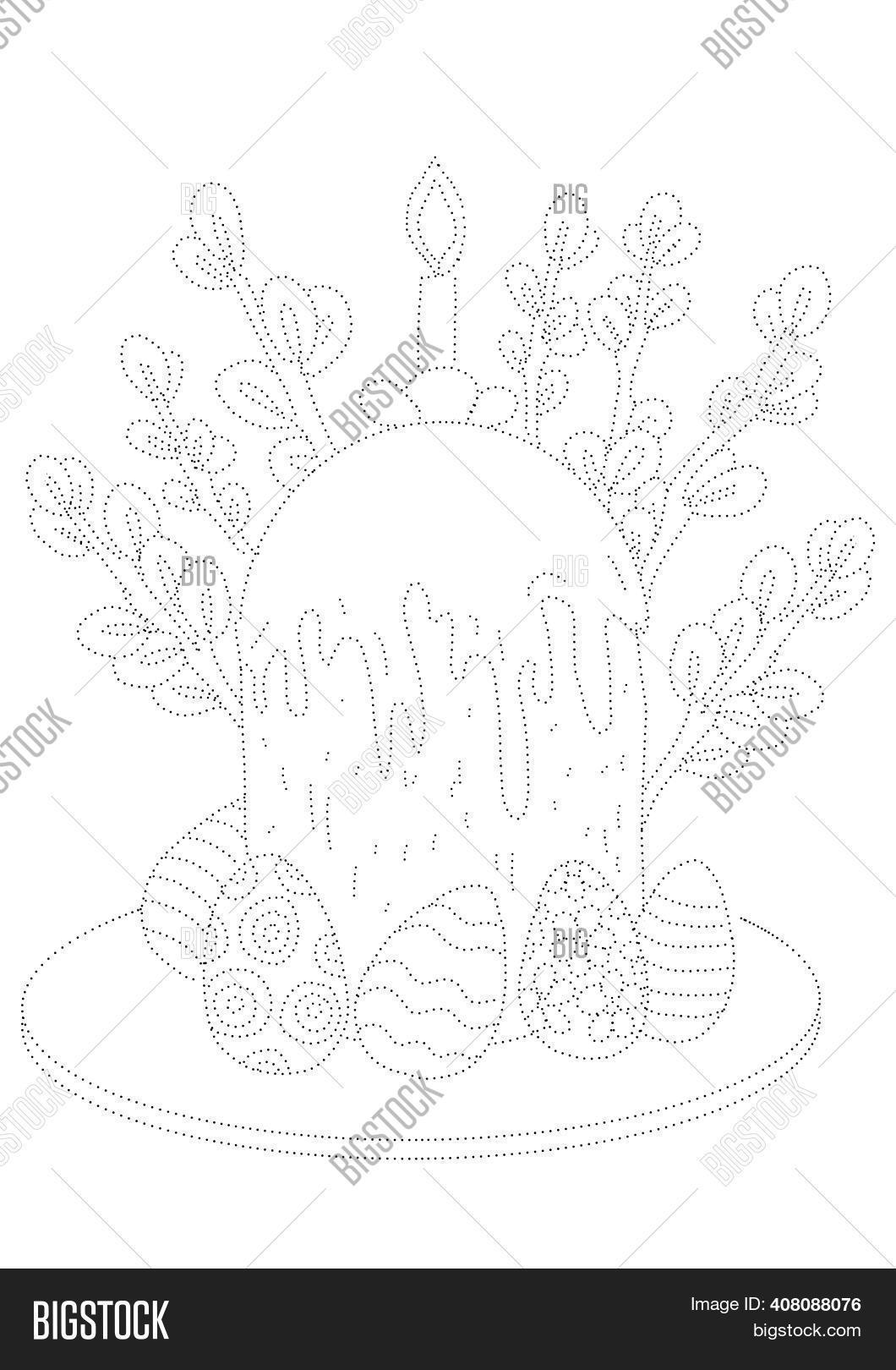 Coloring Book. Dot Dot Image & Photo (Free Trial) | Bigstock