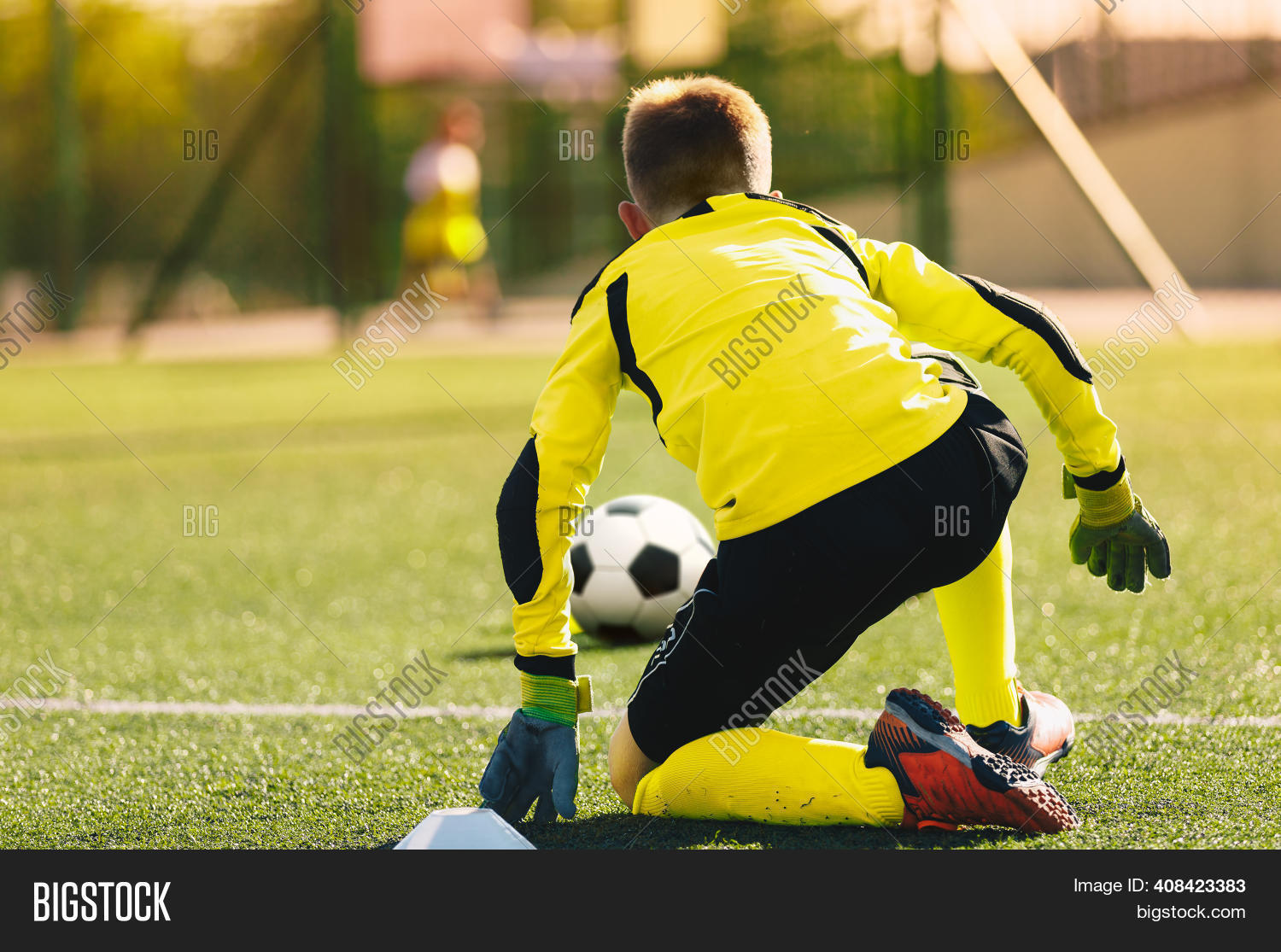 Young Soccer Goalie Image & Photo (Free Trial) Bigstock