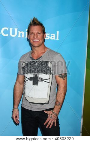 LOS ANGELES - JAN 7: Chris Jericho deltager NBCUniversal 2013 TCA vinter Tryk på Tour på Langham H