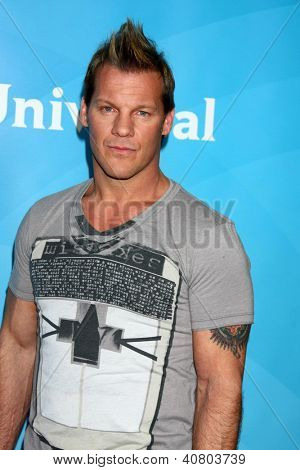 LOS ANGELES - JAN 7: Chris Jericho deltager NBCUniversal 2013 TCA vinter Tryk på Tour på Langham H