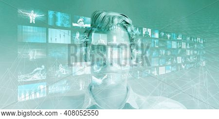 Mobile Enterprise Virtualization Systems of the Future 3d Render