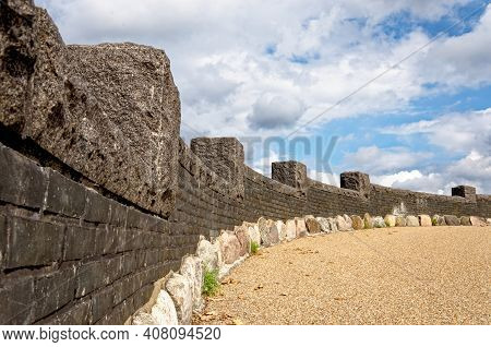 Kastellet Wall - Copenhagen -denmark. Kastellet Located In Copenhagen, Denmark, Is One Of The Best P