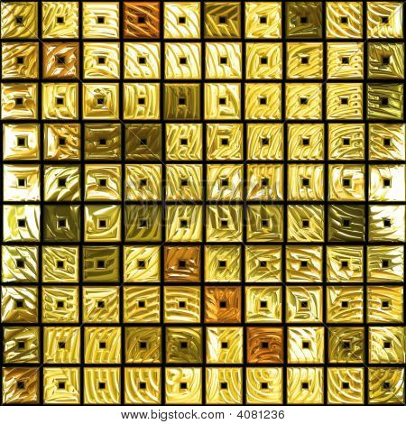 Carreaux en or