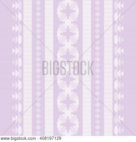 Stripes. Mexican Plaid. Seamless Pattern.