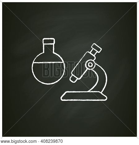 Clinical Trials Chalk Icon.laboratorian Research. Vaccine Testing. Cure Search, Vaccine Development.