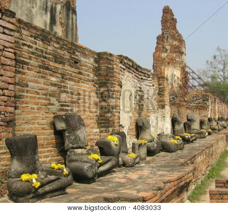 Beheaded Buddhist Statues