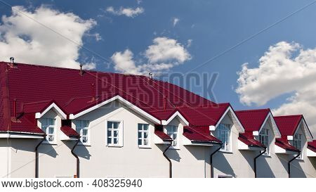 Mansard Or Mansard Roof Is An Exploited Attic Space (both Residential And Non-residential), Formed O